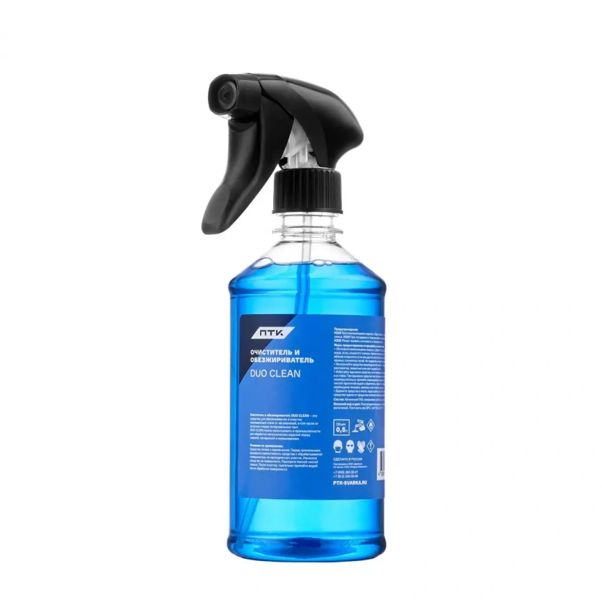 Очиститель и обезжириватель ПТК DUO CLEAN, 0,5л фото 1