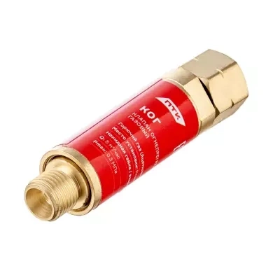 Клапан огнепреградительный газовый КОГ (на резак или горелку) М12х1,25LH фото 2